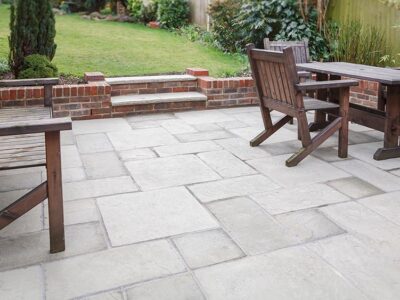 Patio and paving