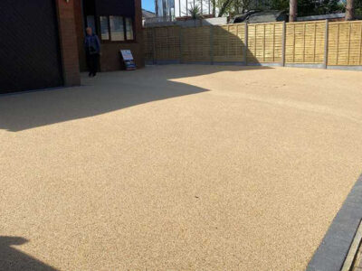 Resin driveway detail